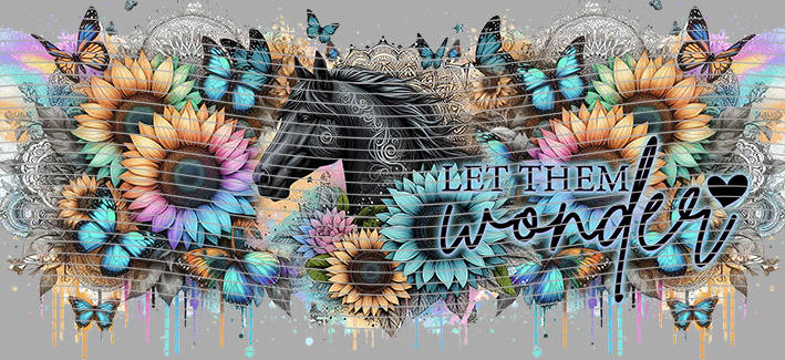 16oz Sunflower Girl-SU-51